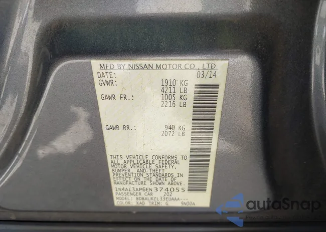 1N4AL3AP6EN374055: 43056078