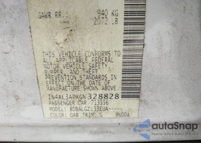 1N4AL3APXGN328828: 43057374