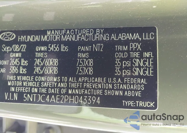 5NTJC4AE2PH043394: 43058254