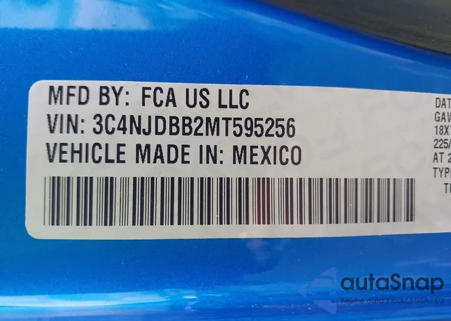 3C4NJDBB2MT595256: 43058271