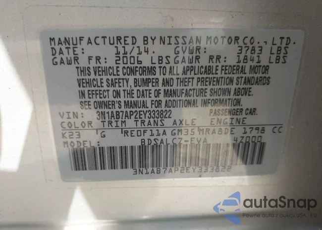 3N1AB7AP2EY333822: 43058532