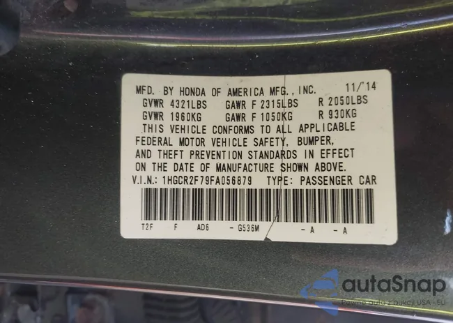 1HGCR2F79FA056879: 43058568