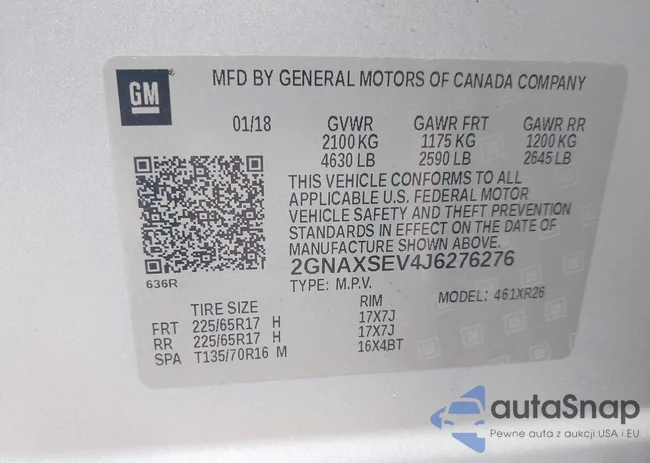 2GNAXSEV4J6276276: 43058573