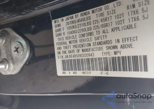 JHLRE48509C020943: 43058636