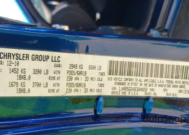 1C4RJFN99JC332825: 43058737