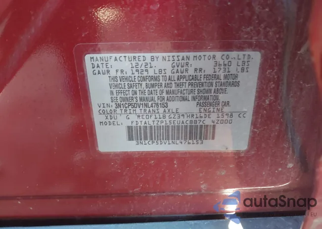 3N1CP5DV1NL476153: 43058060