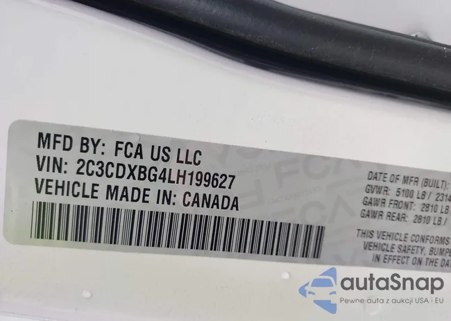 2C3CDXBG4LH199627: 43059202