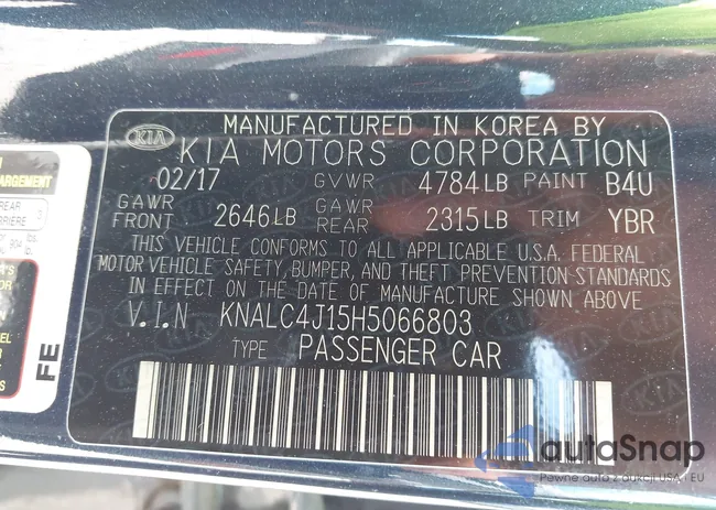 KNALC4J15H5066803: 43059223