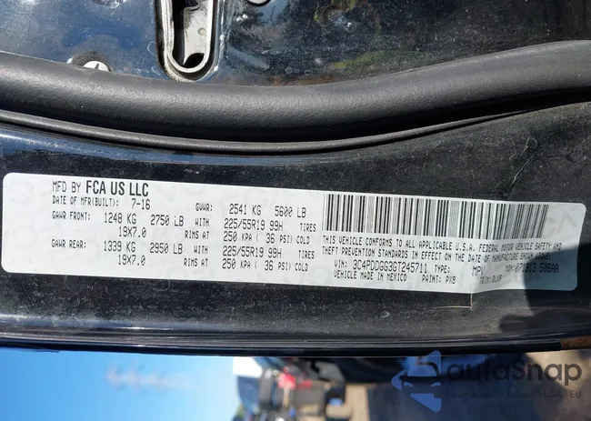 3C4PDDGG3GT245711: 43059676