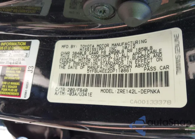 5YFBU4EE2DP110861: 43058921