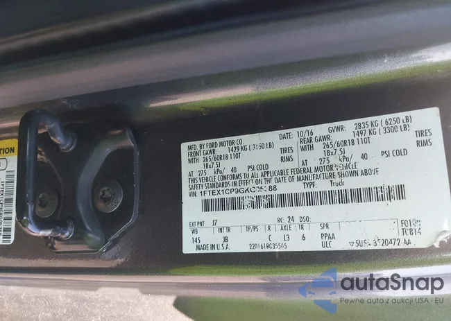 1FTEX1CP9GKG05388: 43059013