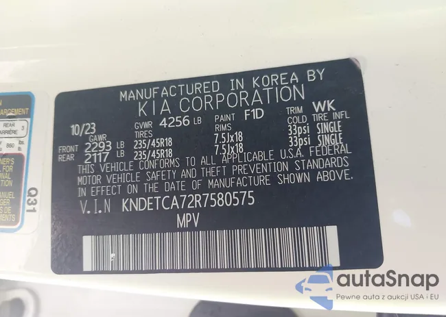 KNDETCA72R7580575: 43059113