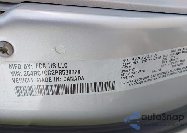 2C4RC1CG2PR530029: 43059161