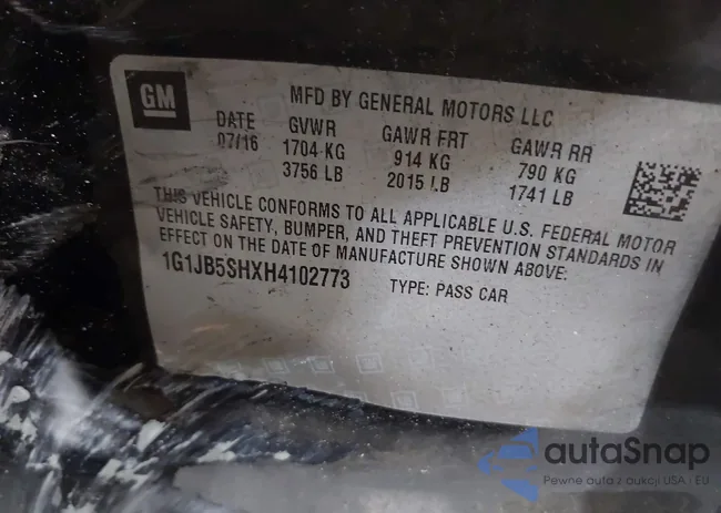 1G1JB5SHXH4102773: 43060277