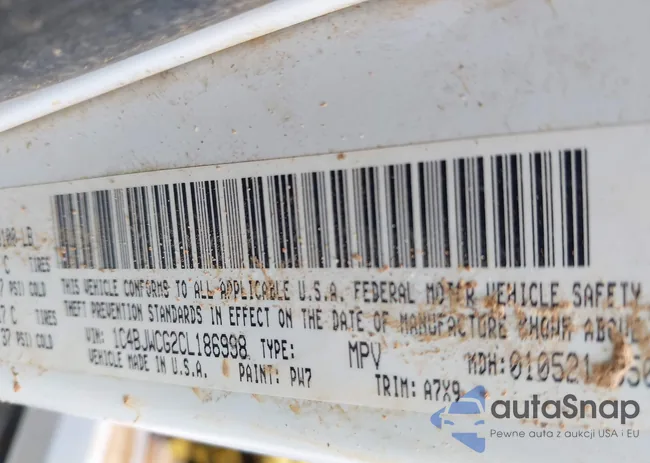 1C4BJWCG2CL186998: 43060702