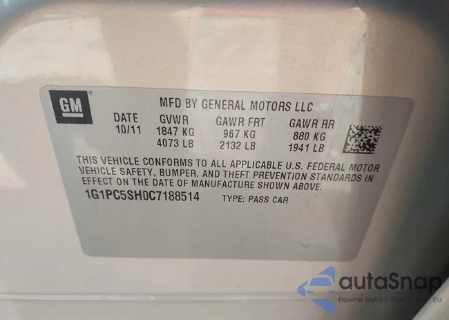 1G1PC5SH0C7188514: 43061279