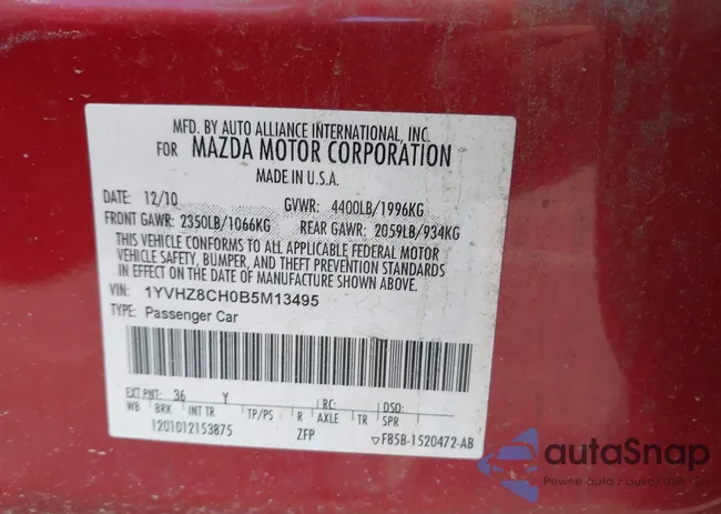 1YVHZ8CH0B5M13495: 43061028