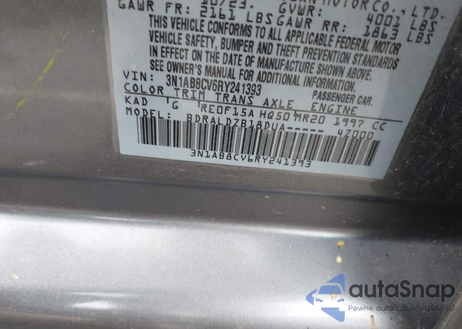 3N1AB8CV6RY241393: 43062194