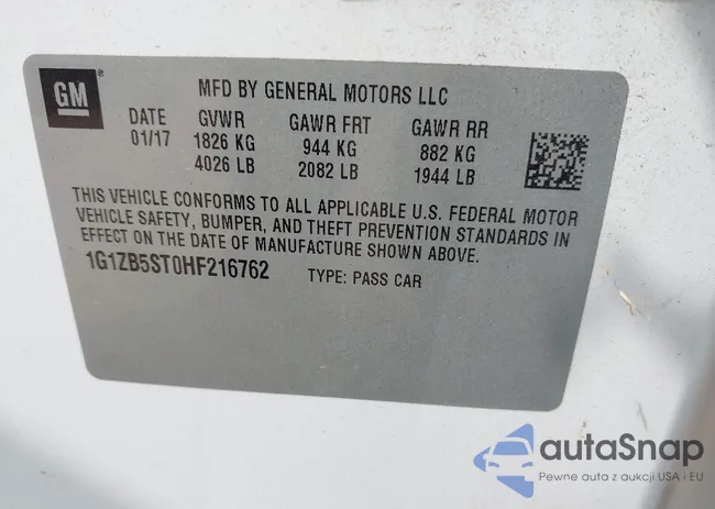 1G1ZB5ST0HF216762: 43062323