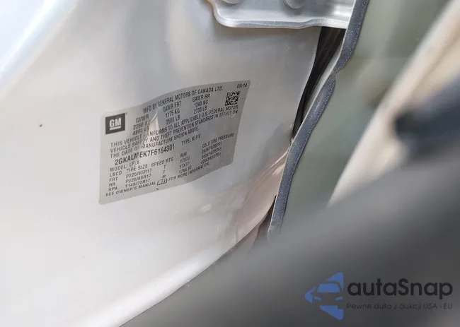 2GKALMEK7F6164301: 43062448