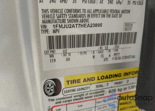 1FMJU2AT7HEA23895: 43062670