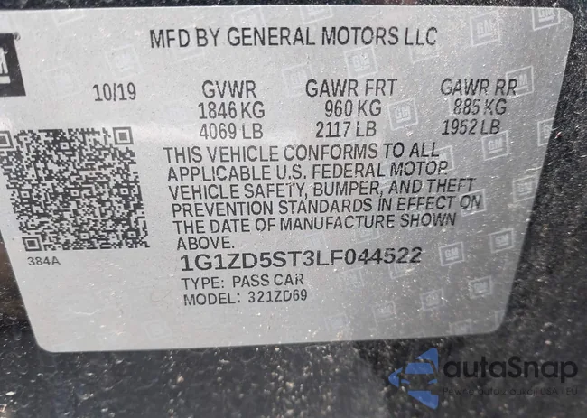 1G1ZD5ST3LF044522: 43062023