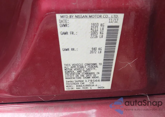 1N4AL3AP6DC179566: 43063190