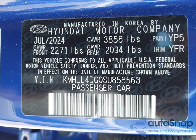 KMHLL4DG0SU858563: 43063523