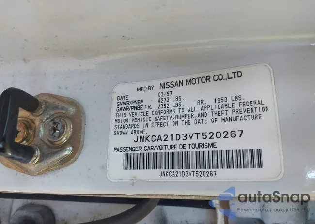 JNKCA21D3VT520267: 43063713