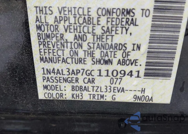 1N4AL3AP7GC110941: 43063748