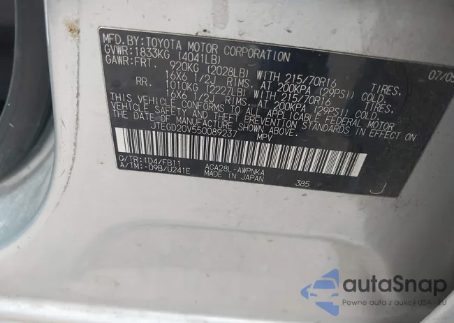 JTEGD20V550089237: 43063756