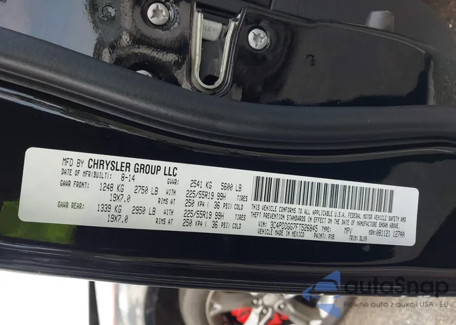 3C4PDDGG7FT526845: 43062846