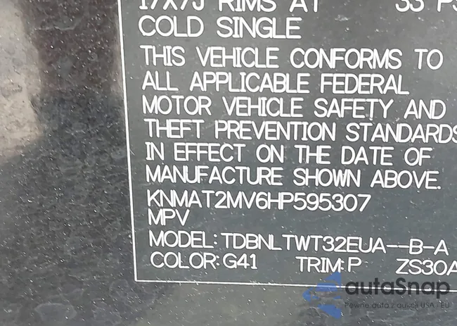 KNMAT2MV6HP595307: 43064186