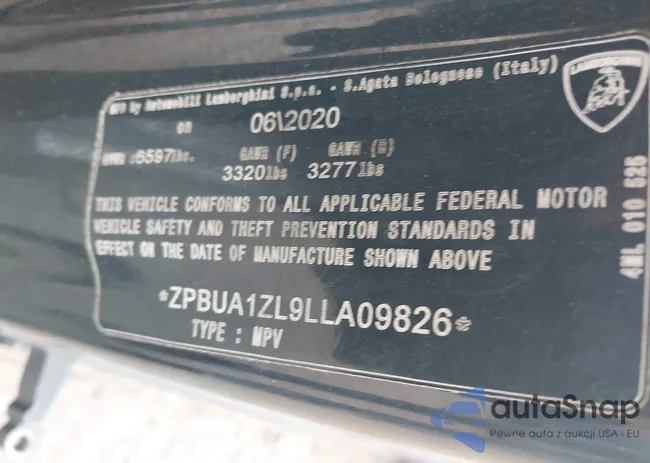 ZPBUA1ZL9LLA09826: 43064406