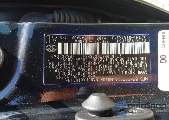 2T1BURHE7KC185643: 43064409