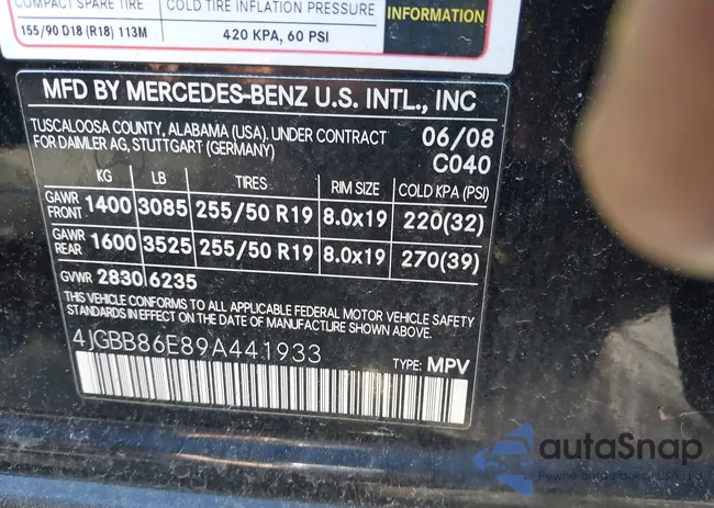 4JGBB86E89A441933: 43064532