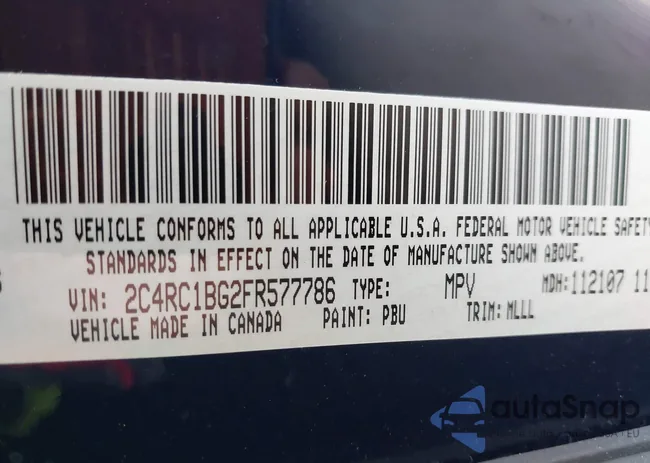 2C4RC1BG2FR577786: 43064762