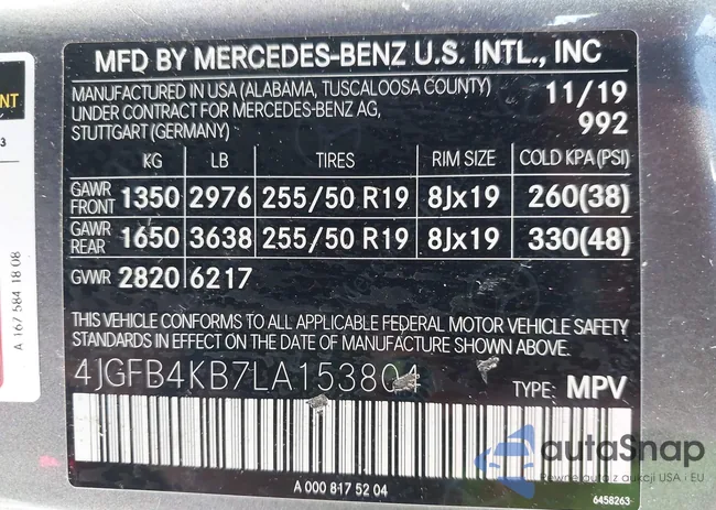 4JGFB4KB7LA153804: 43065418