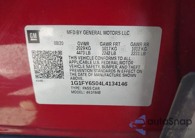 1G1FY6S04L4134146: 43065636