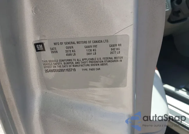 2G4WD582891163719: 43066625