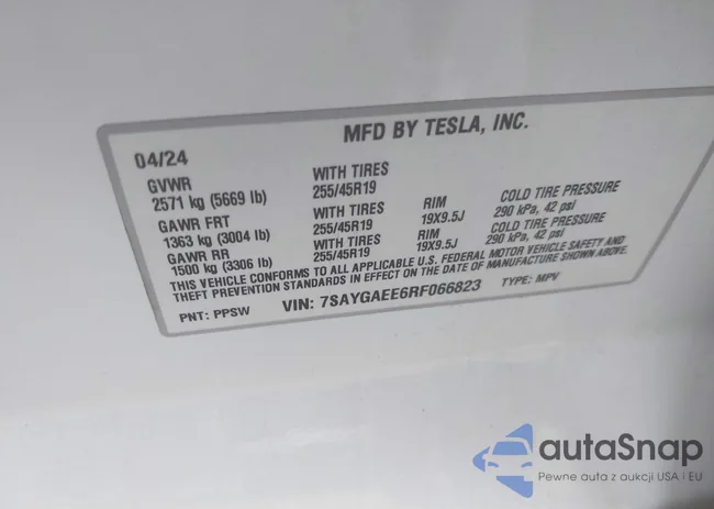 7SAYGAEE6RF066823: 43066678