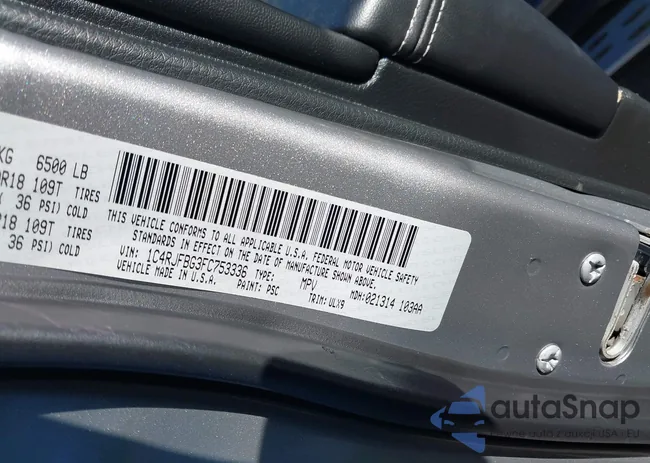 1C4RJFBG3FC753336: 43066092