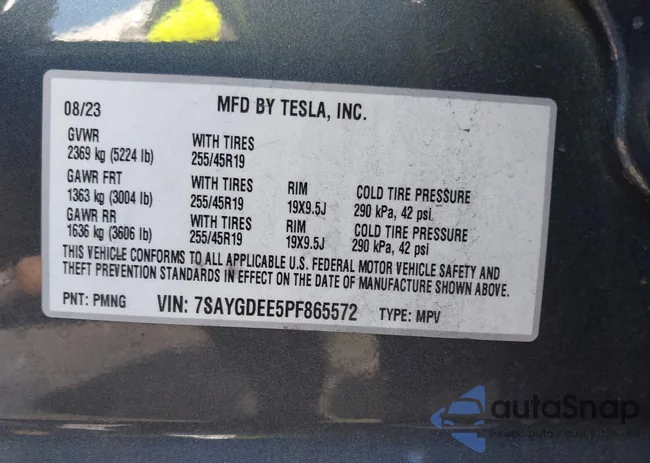 7SAYGDEE5PF865572: 43067262