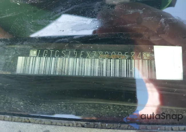1GTCS19EX78200584: 43067667