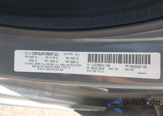 1C3CDZAB0CN111584: 43068440