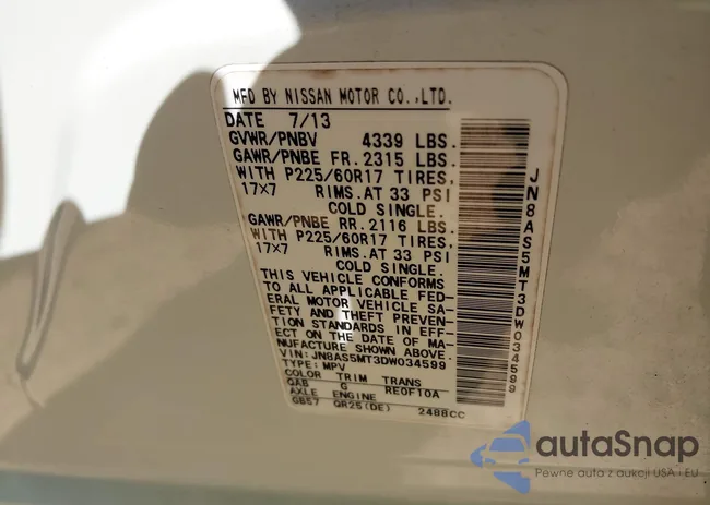 JN8AS5MT3DW034599: 43068473