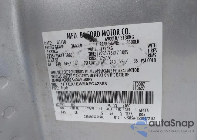 1FTEX1EW9AFC42398: 43068549