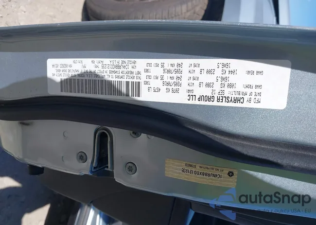 1C4NJRBBXDD121235: 43068714