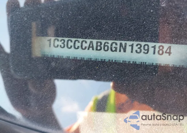 1C3CCCAB6GN139184: 43068026