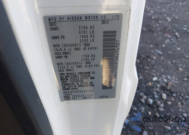 3N6CM0KN9DK691907: 43068065